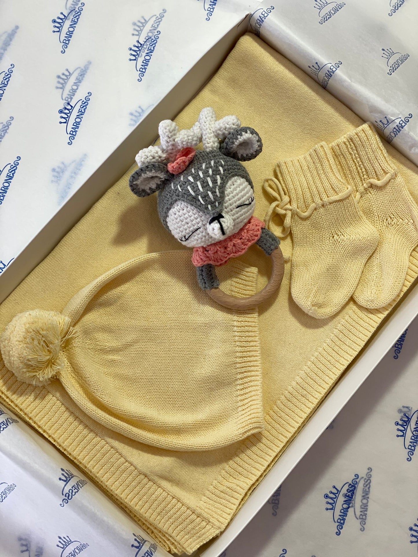 Baby Set (3 Stück) Handgemachte