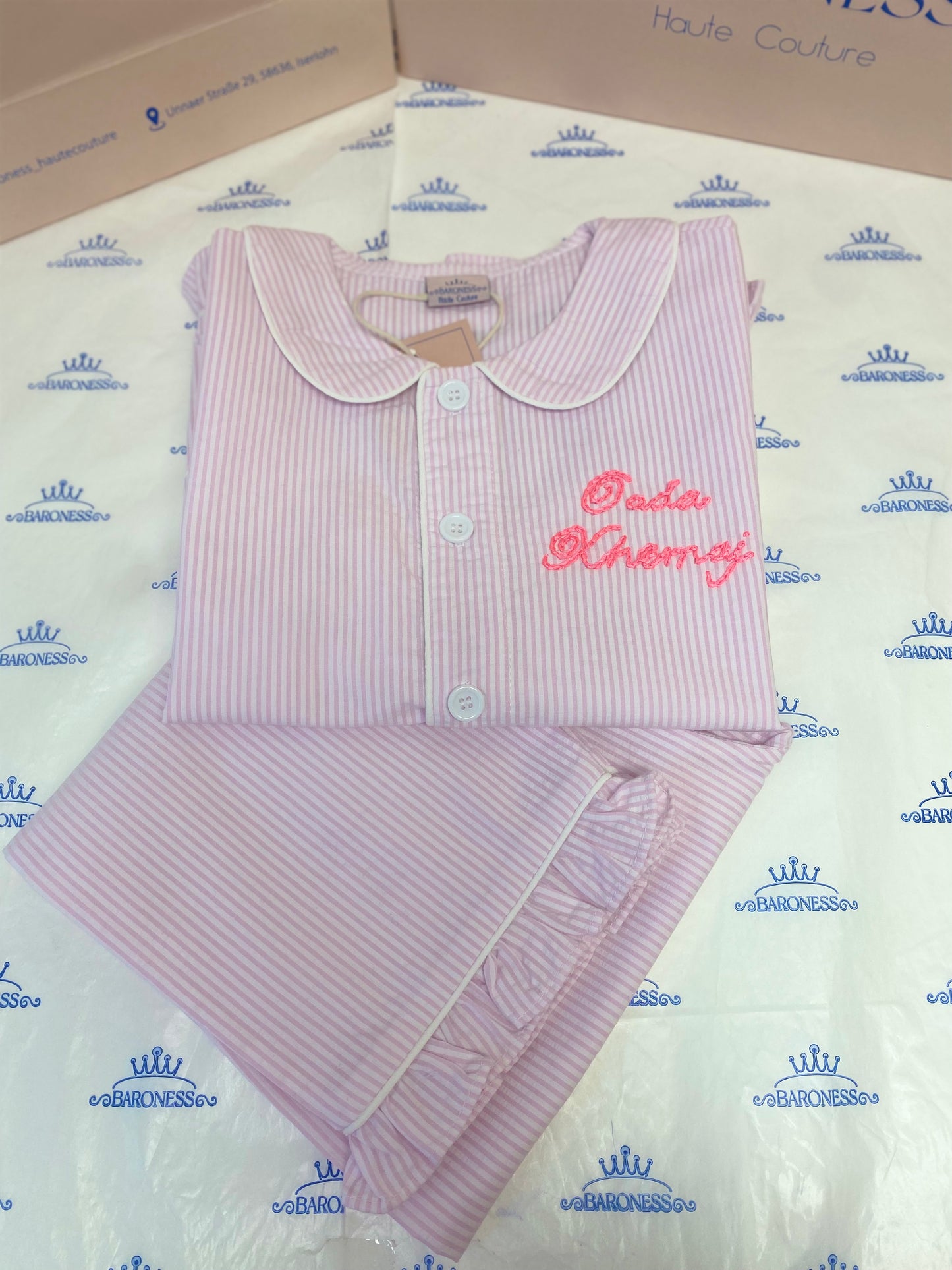 Pyjama aus Baumwolle für Mädchen