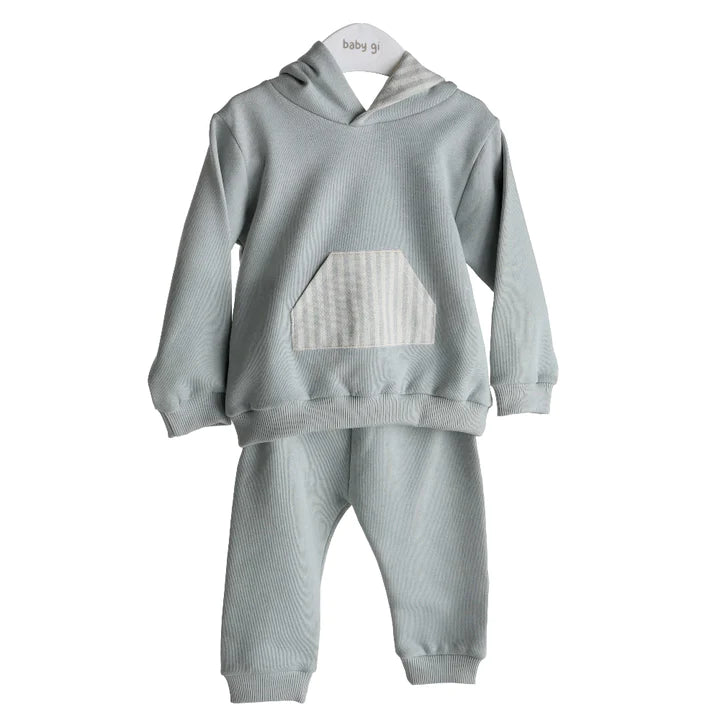 Ice Cream Blue Tracksuit w/ hood